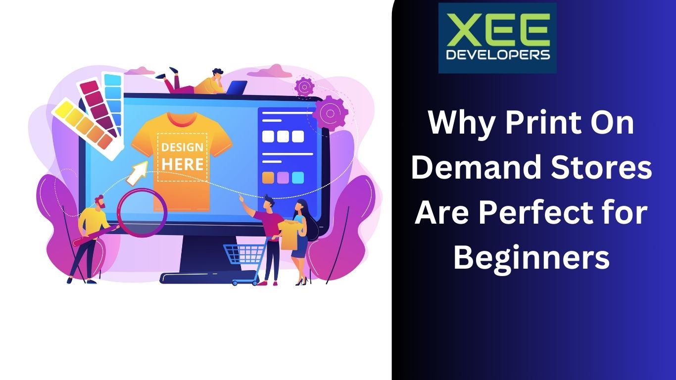 Learn why print on demand stores are perfect for beginners who want to enter the e-commerce world without the complexity of inventory management.
