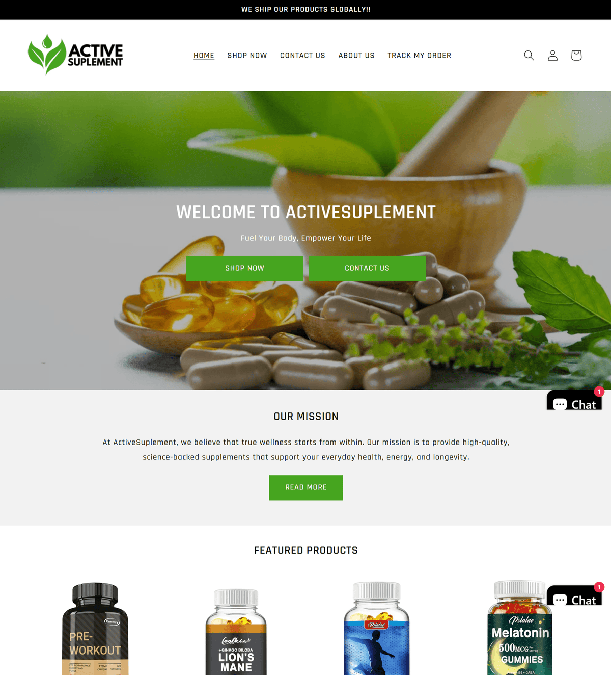 ActiveSuplement ( Supplements Store)