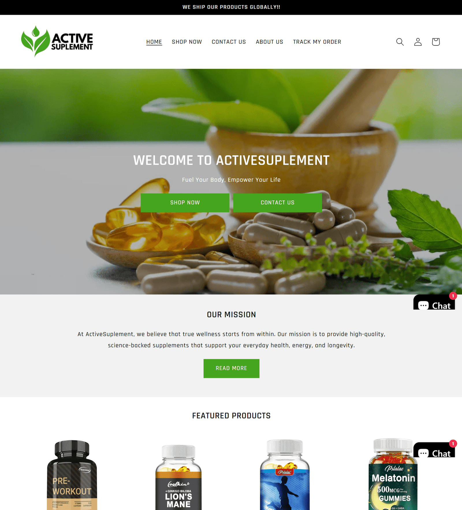ActiveSuplement ( Supplements Store)