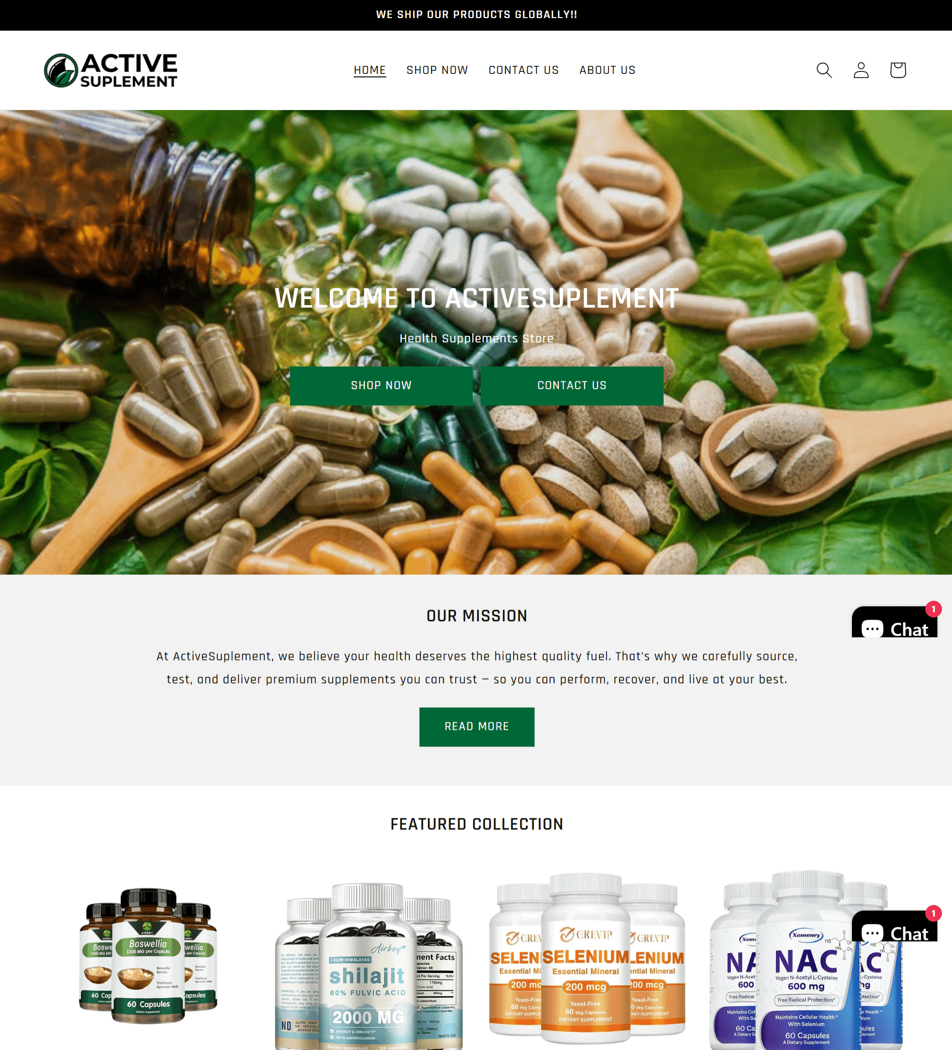 ActiveSuplement ( Supplements Store)