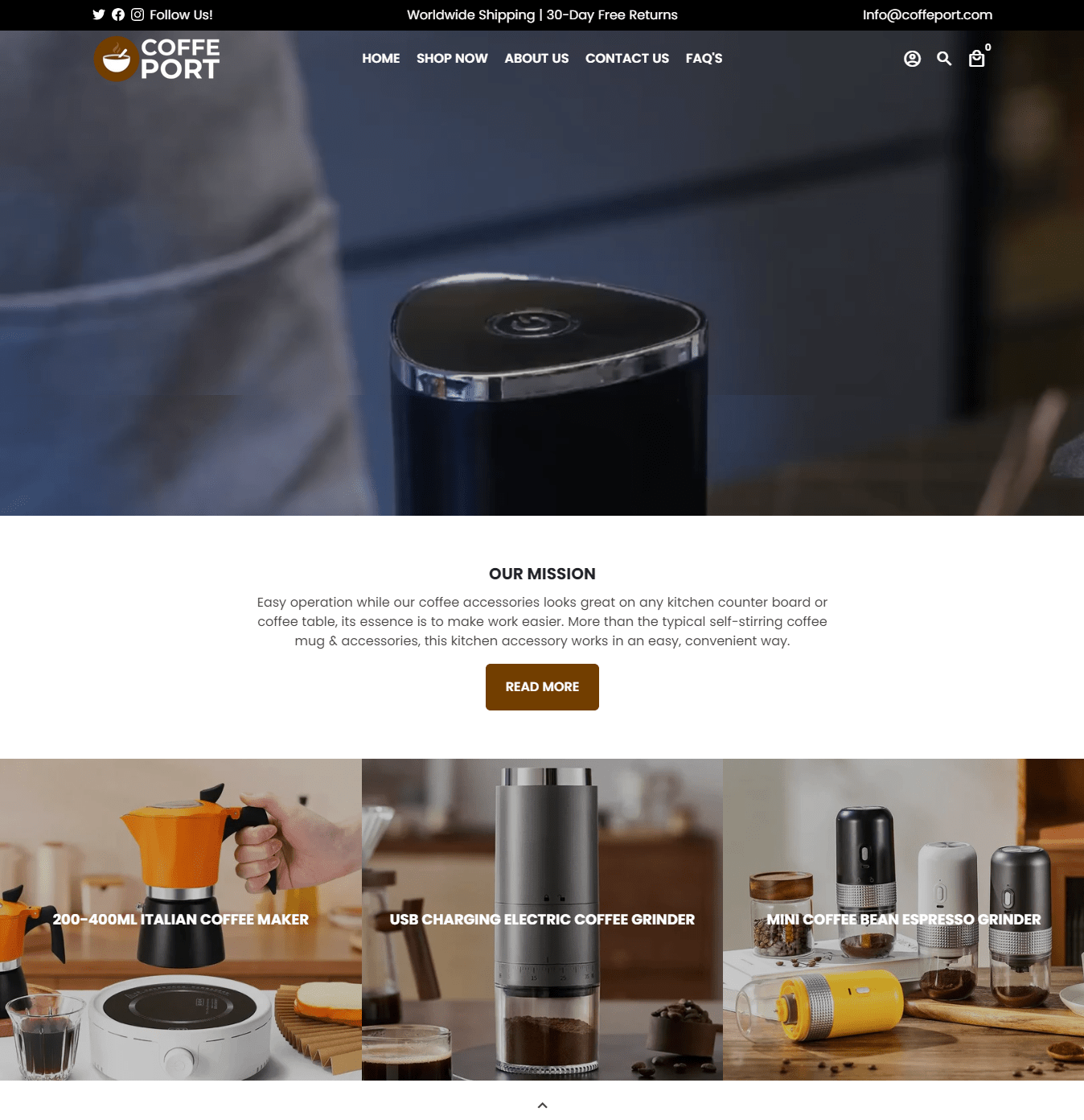Coffeport ( Coffee Makers & Accessories Store)