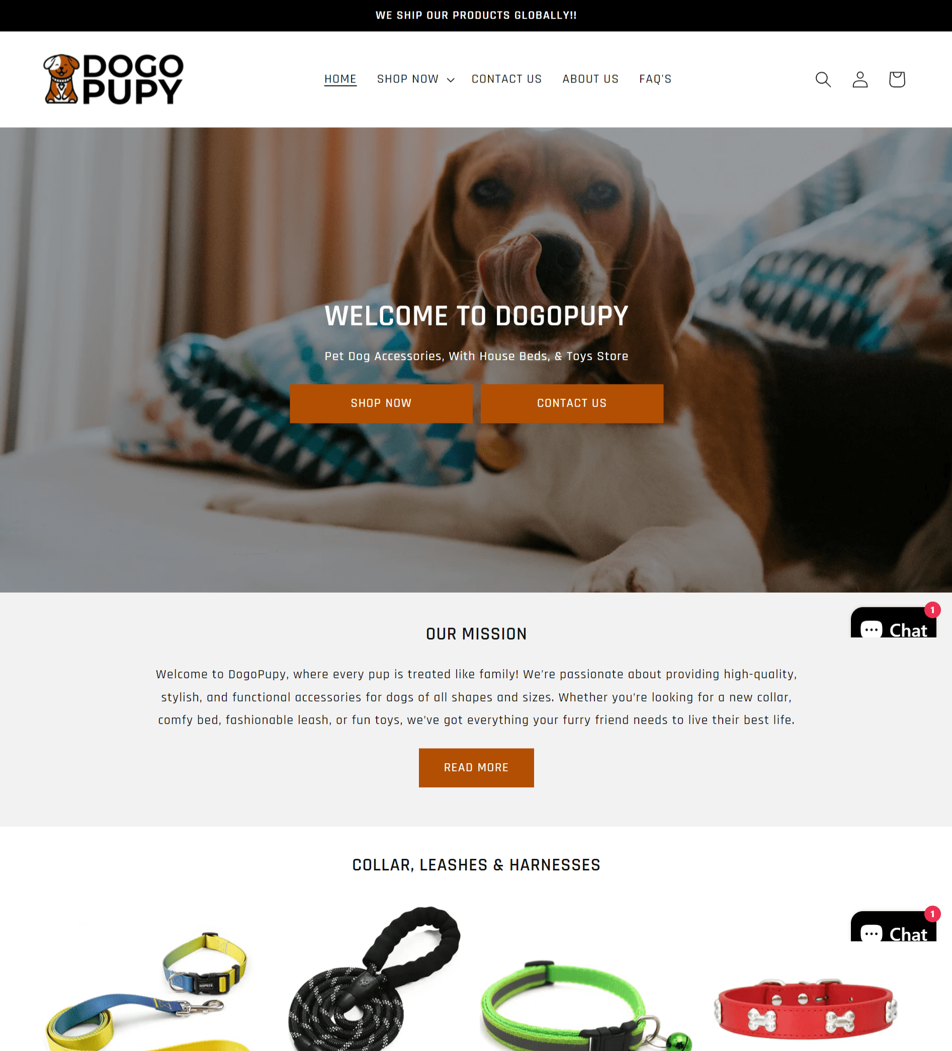 DogoPupy ( Pet, Dog Accessories Store)