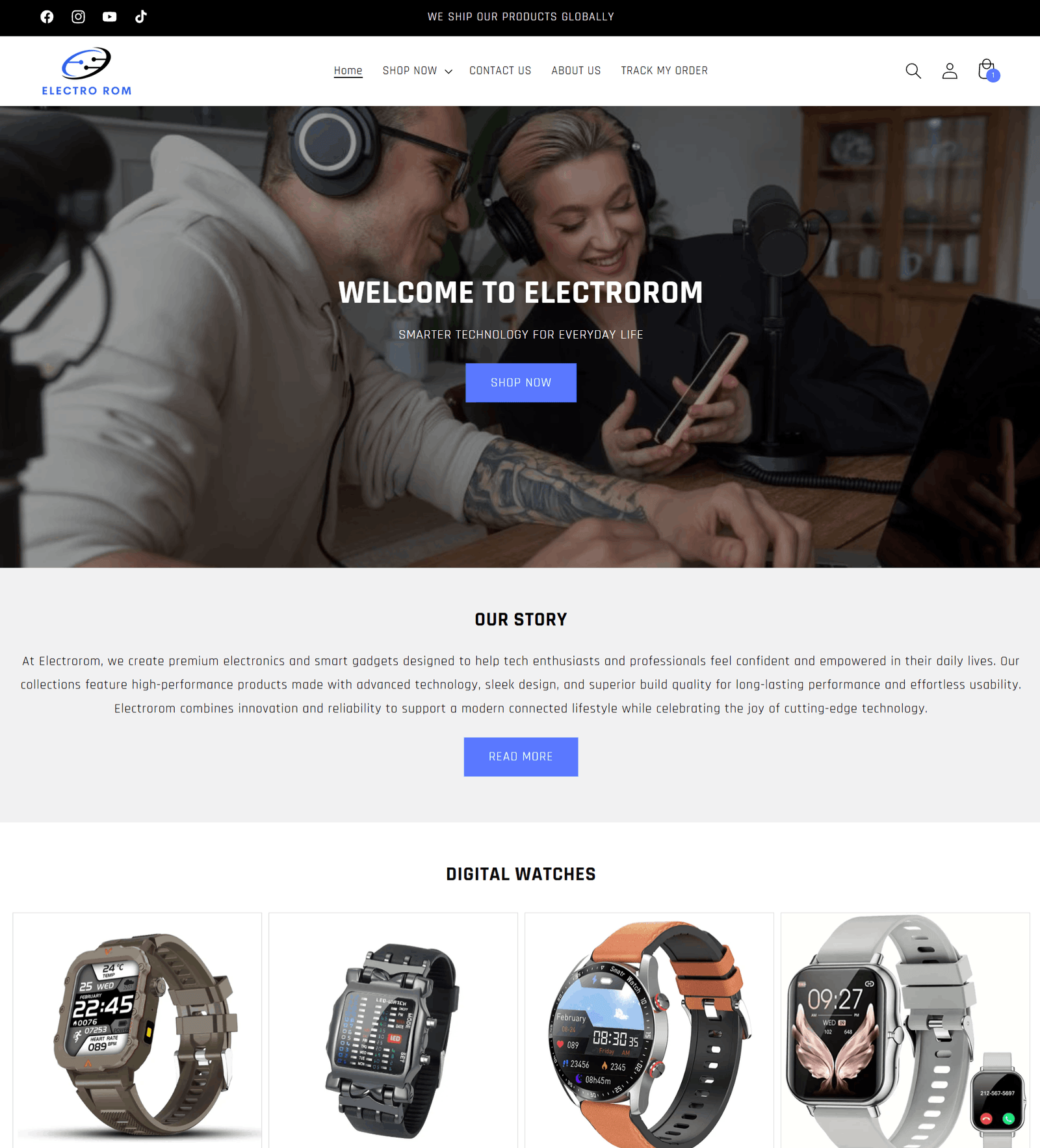 ElectroRom ( Home Tech & Electronics Store)