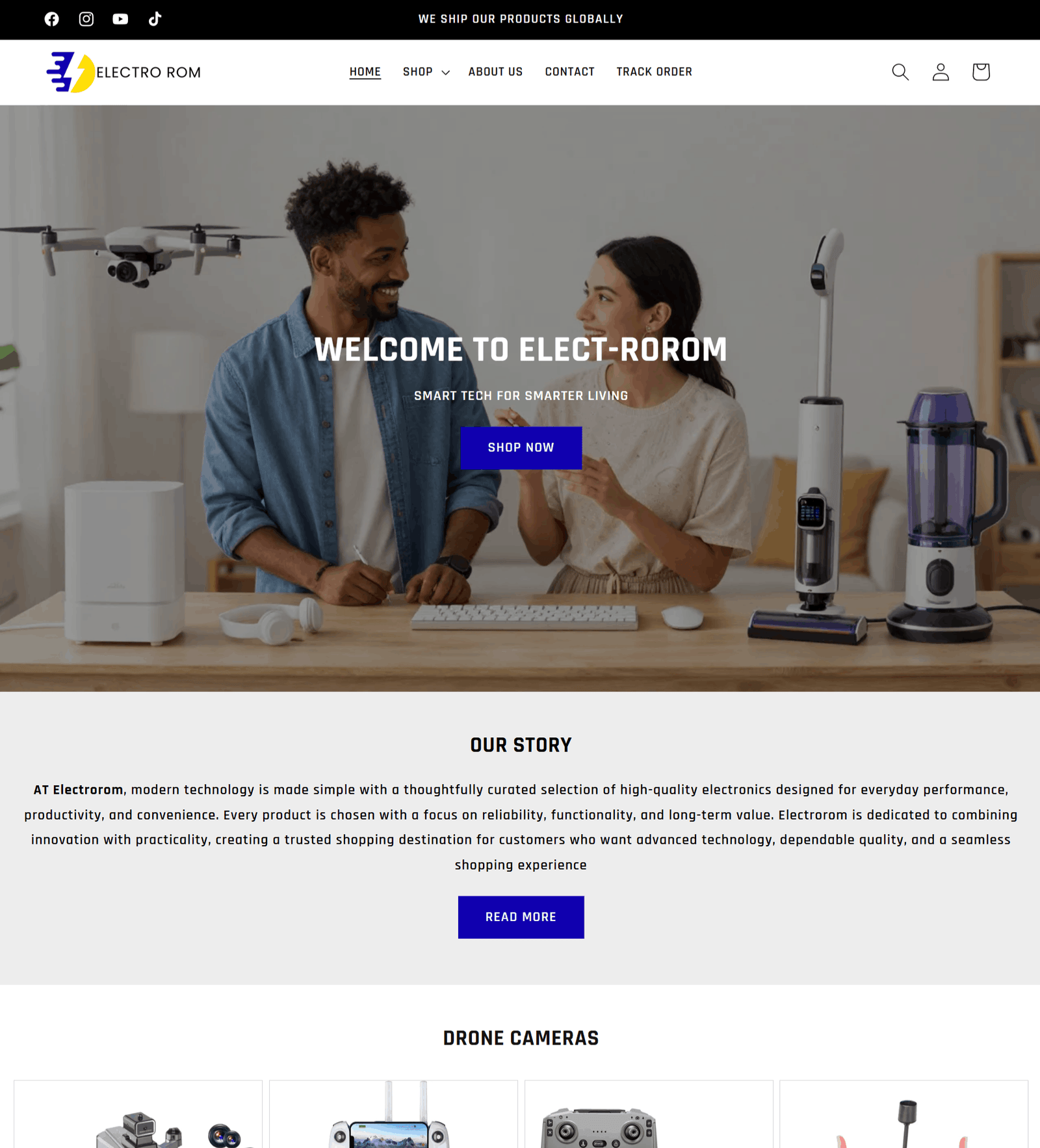 ElectroRom ( Home Tech & Electronics Store)