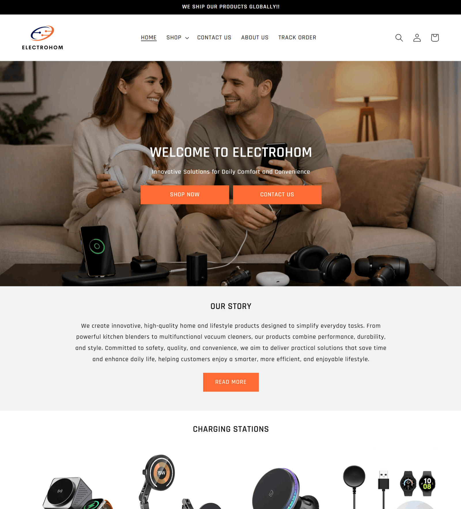 ElectroHom ( Home Tech & Electronics Store)