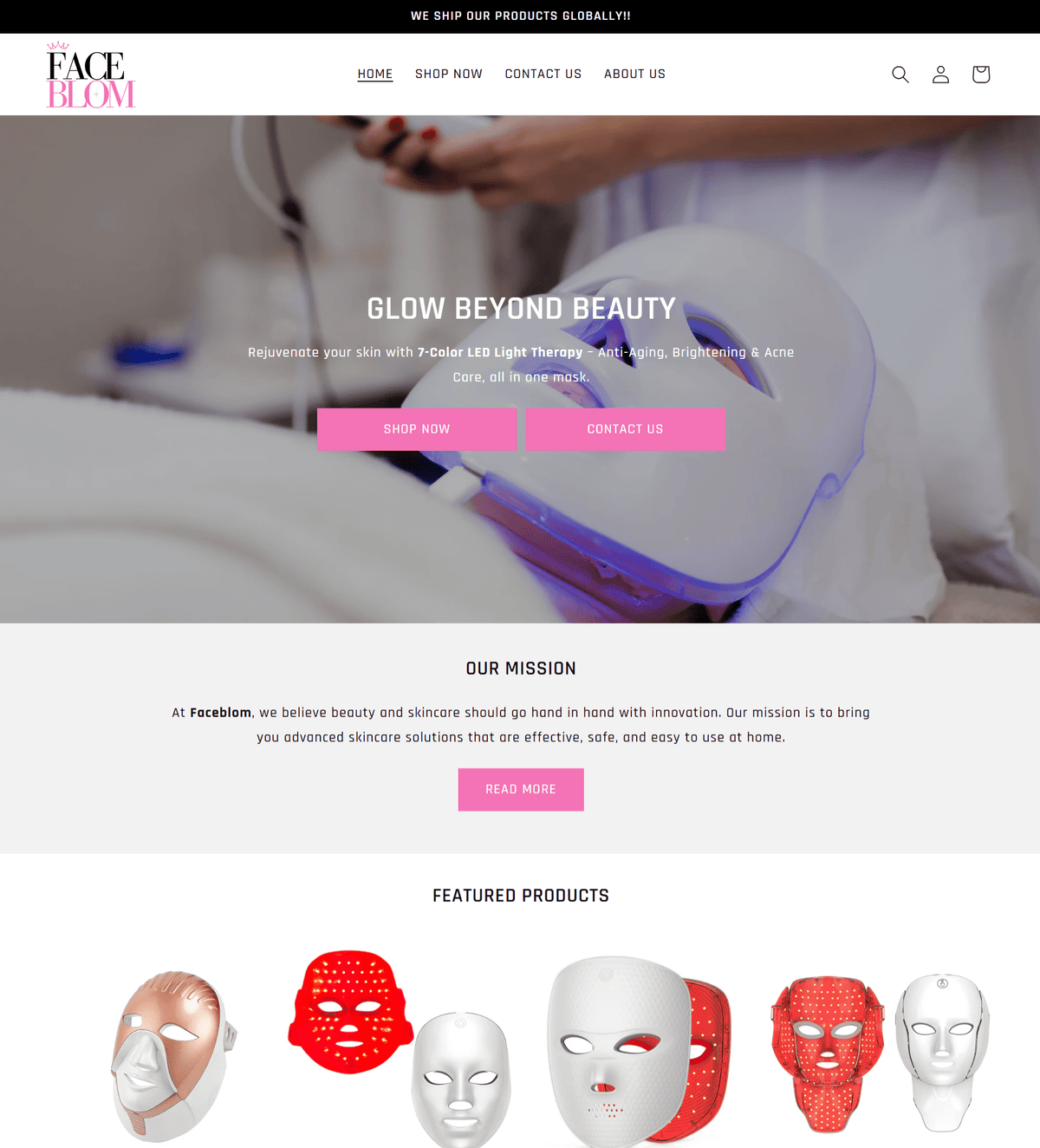FaceBlom ( Face Mask &amp; Hair Care Store)