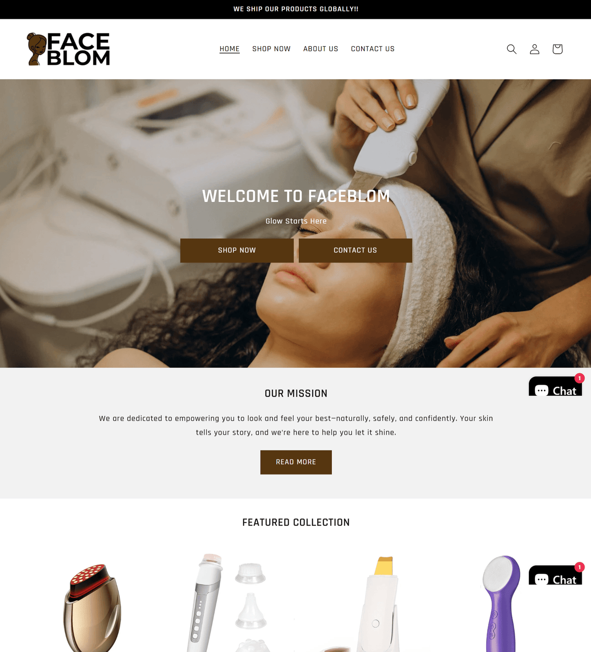 FaceBlom ( Women Skin Care &amp; Beauty Devices Store)