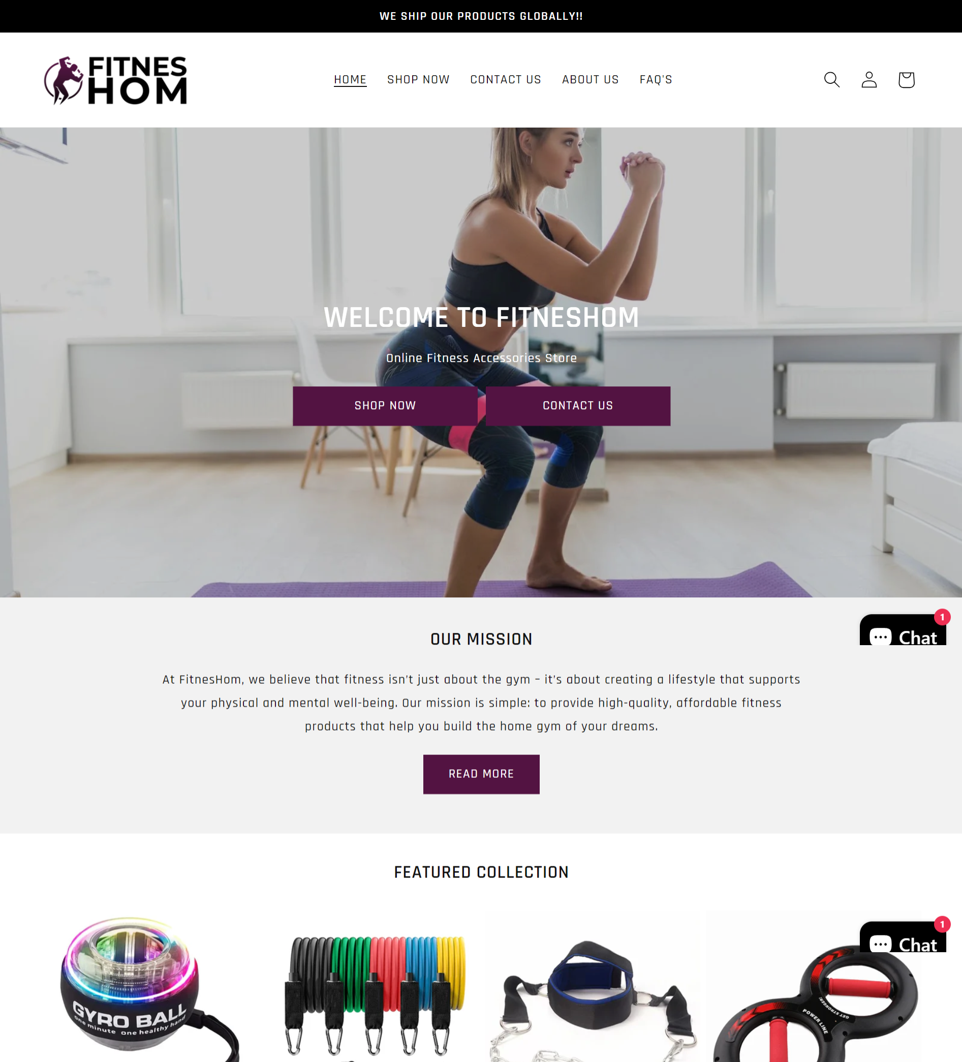 FitnesHom ( Fitness Accessories Store)