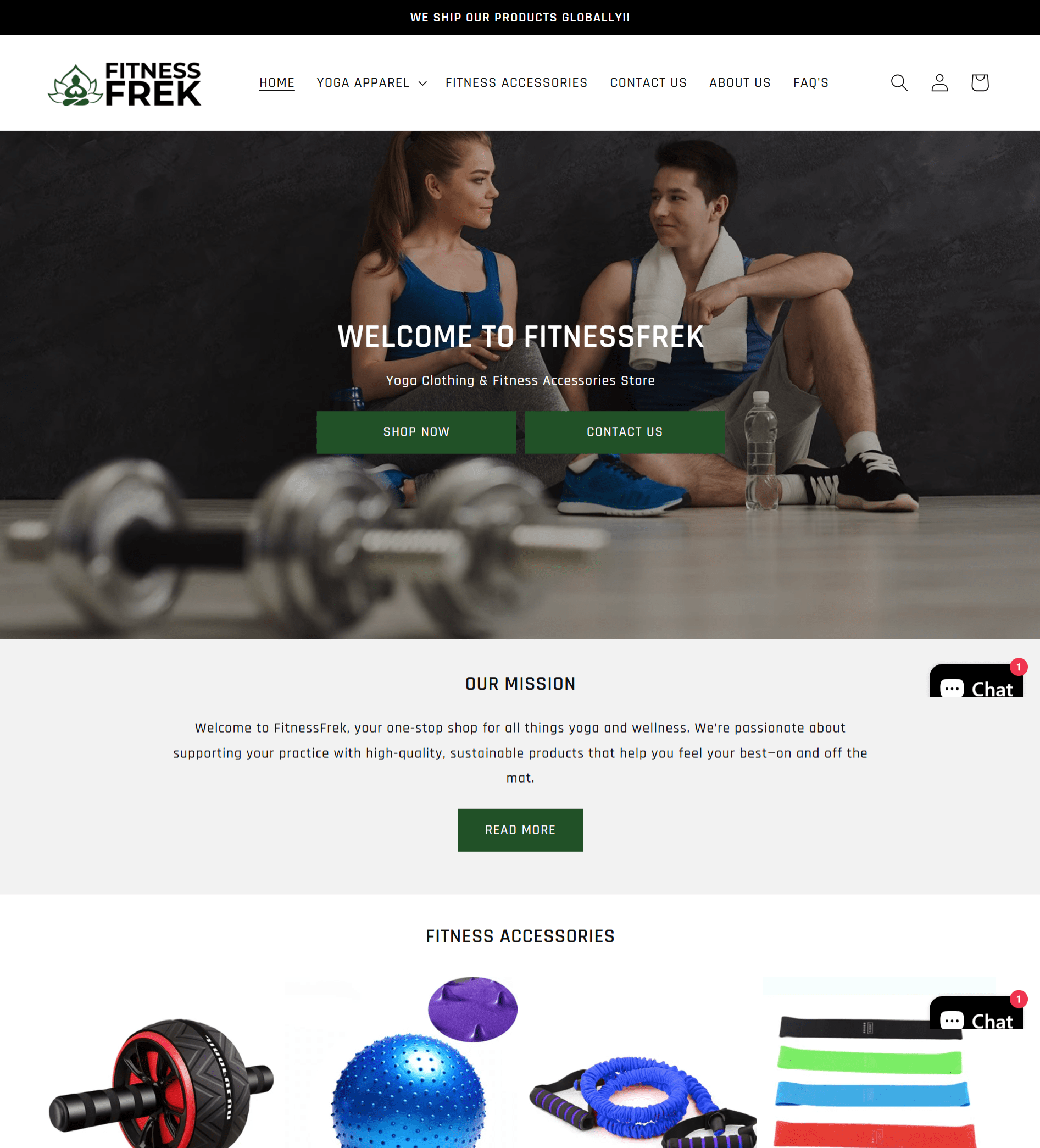 FitnessFrek ( Fitness & Yoga Accessories Store)