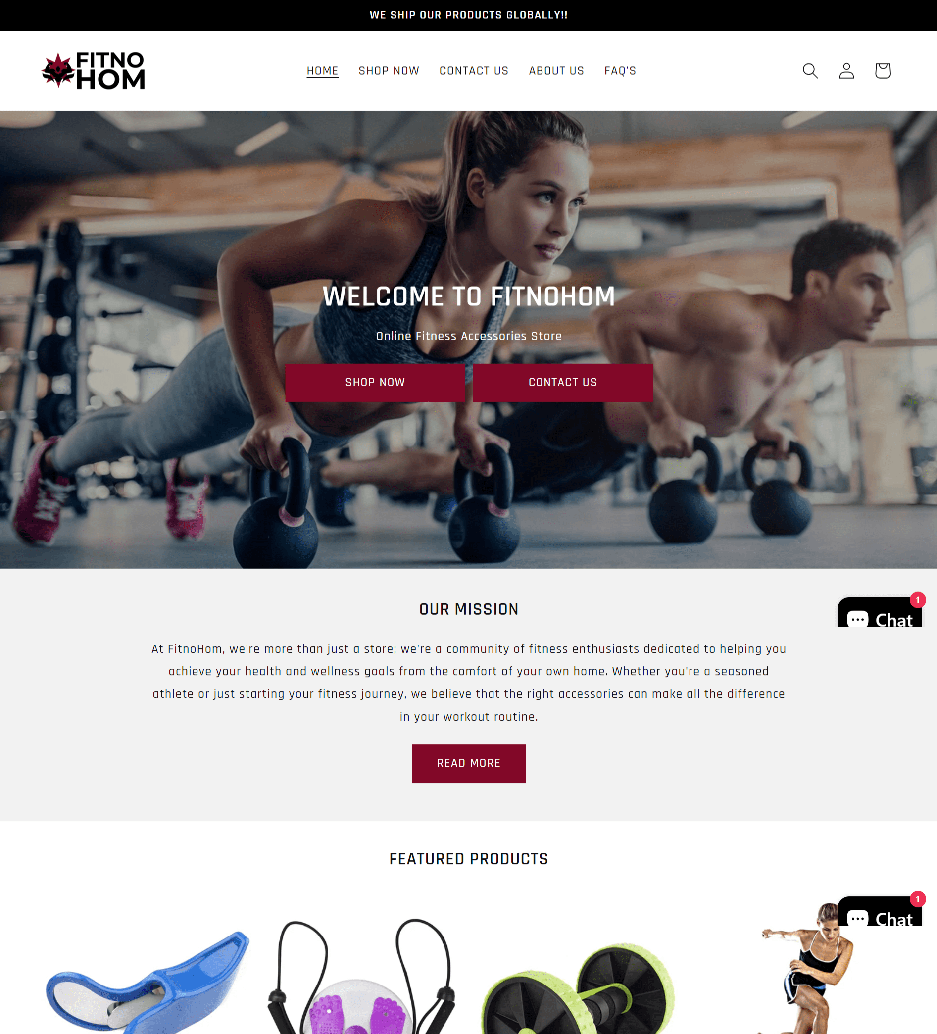FitnoHom ( Fitness Accessories Store)
