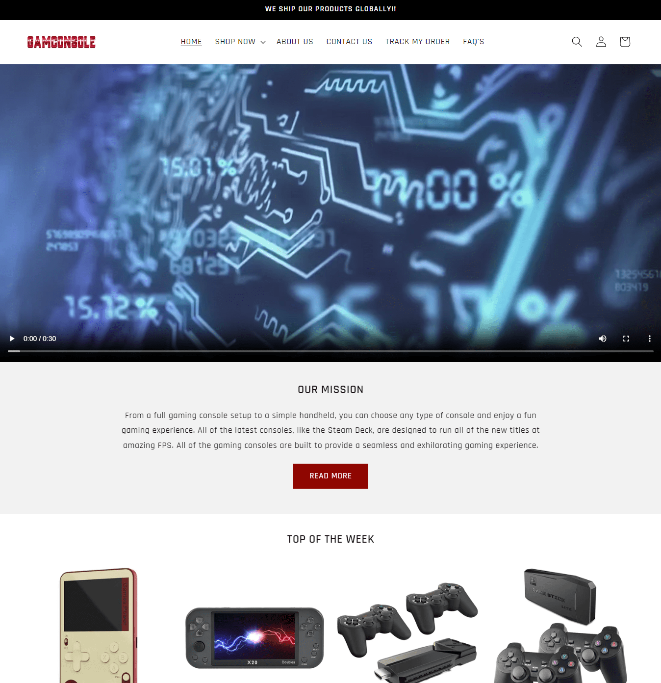 Gamconsole ( Handheld Game Console Store)