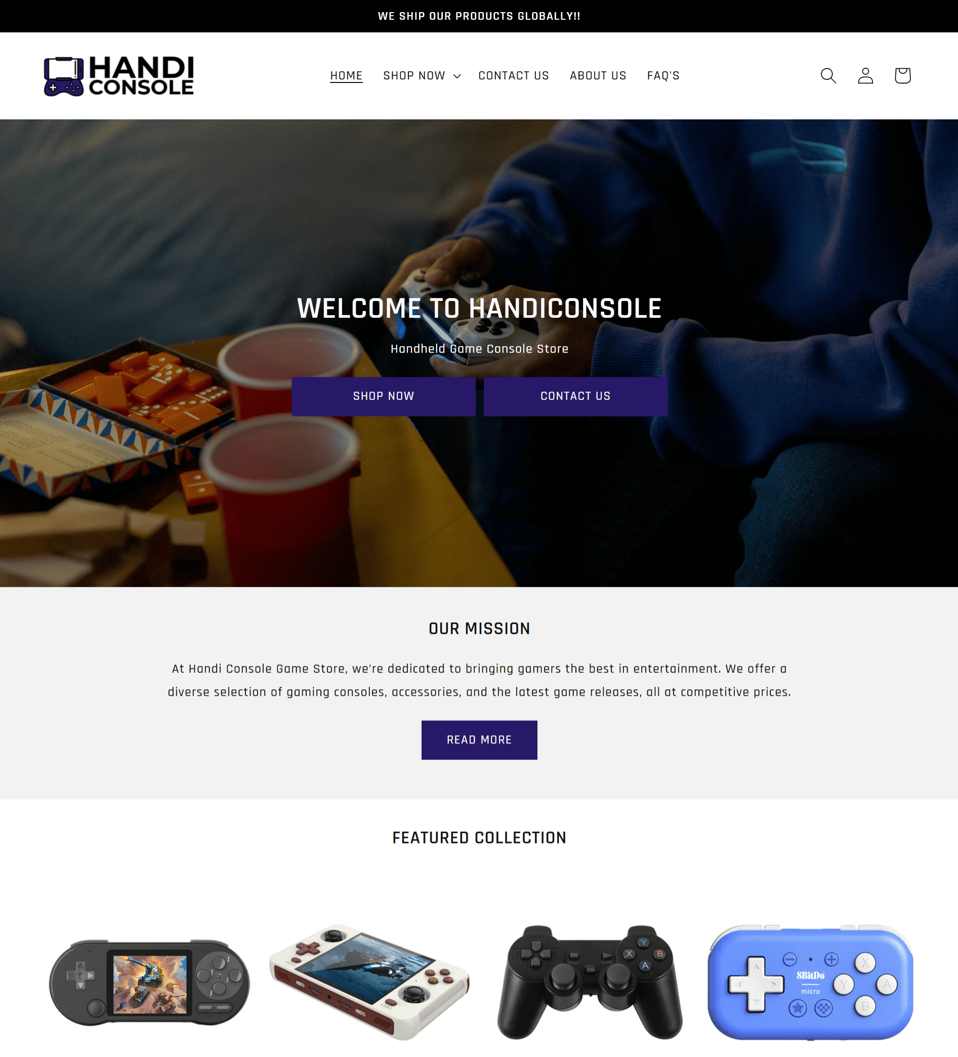 HandiConsole ( Handheld Game Console Store)