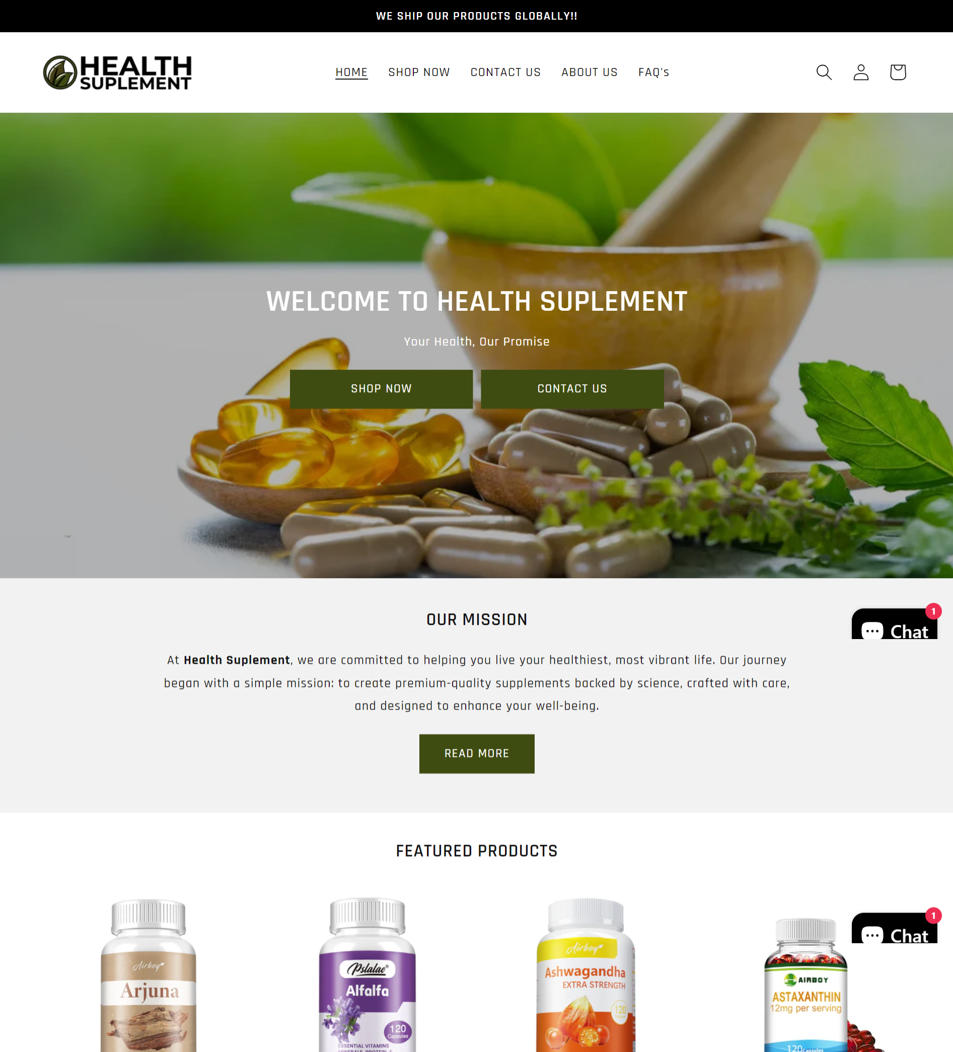 Healthsuplement ( Supplements Store)