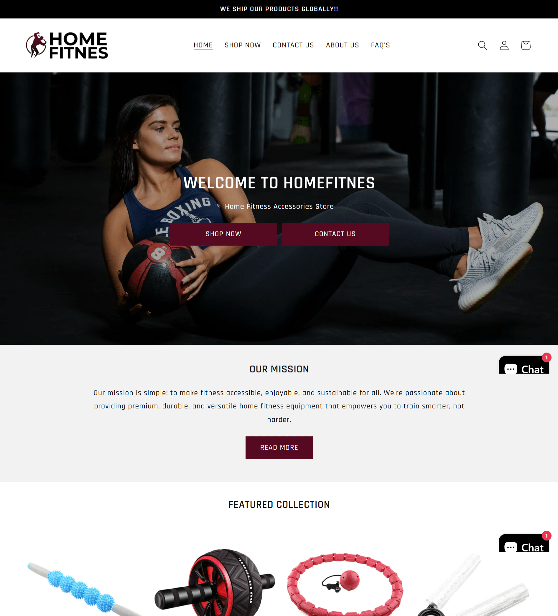 HomeFitnes ( Fitness Accessories Store)