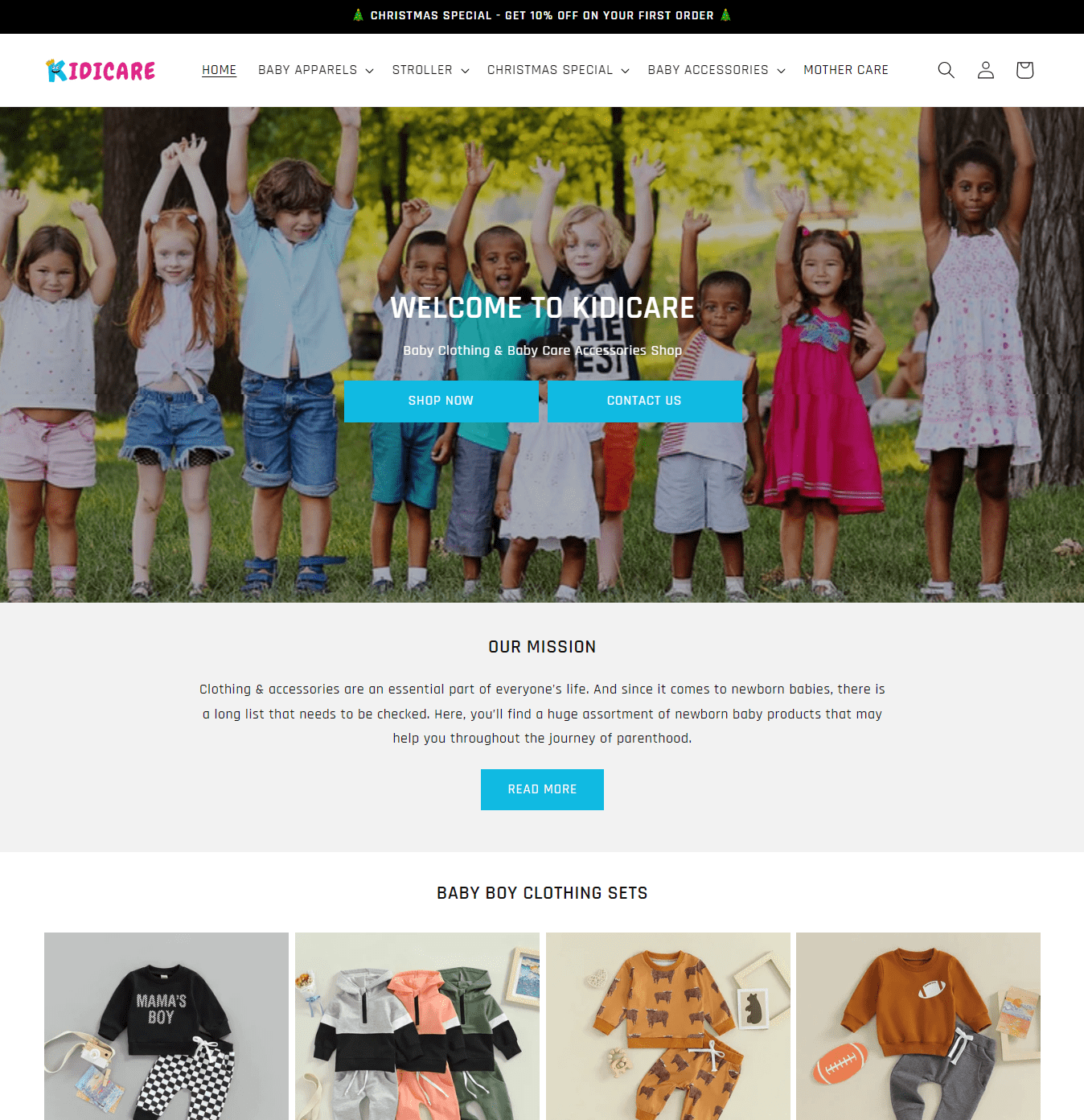 KidiCare ( Kid, Baby, Children Clothing & Accessories Store)
