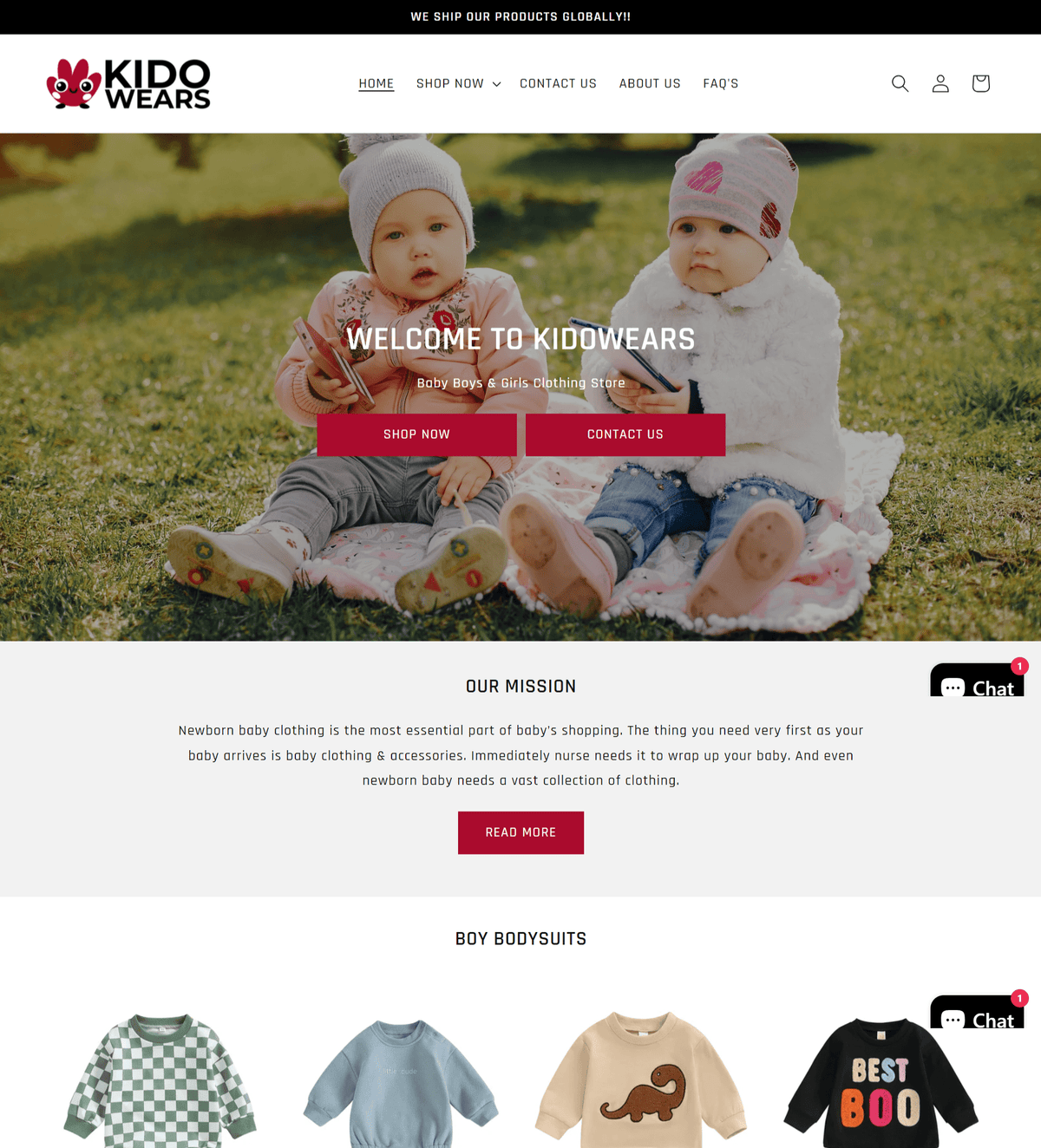 Kidowears Kid Baby Clothing Store