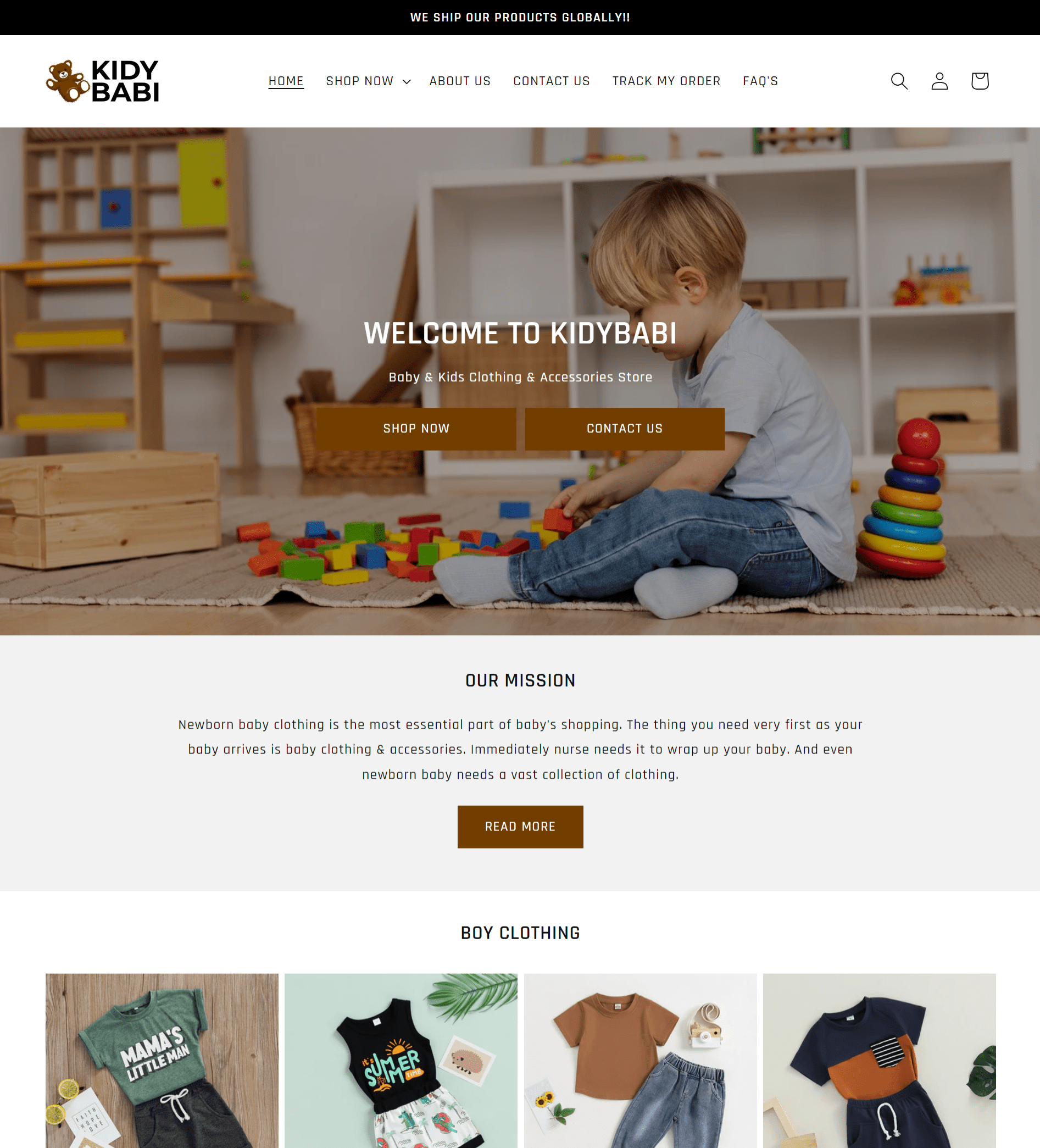 kidyBabi ( Kid & Baby Clothing Store)