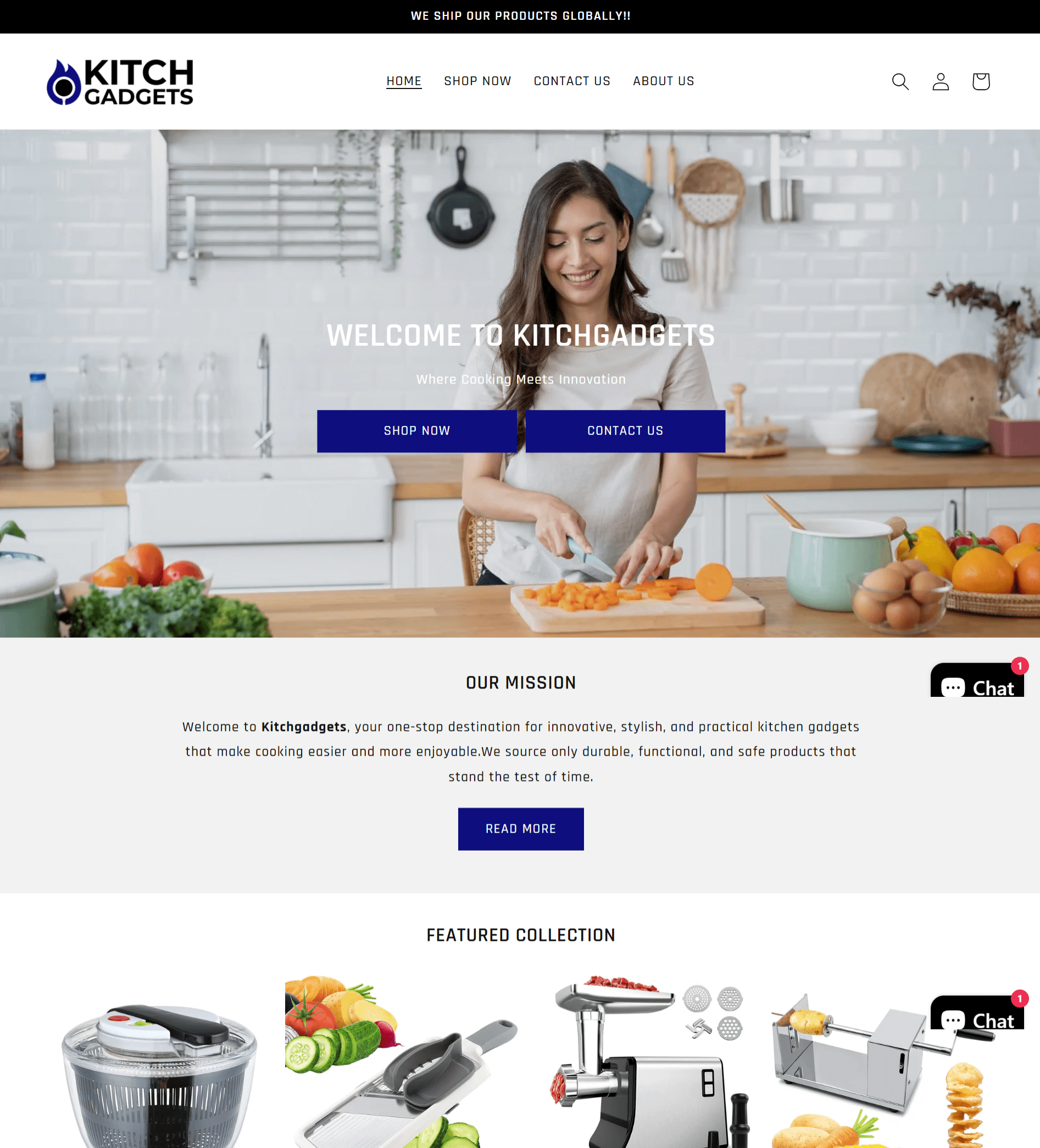 KitchGadgets ( Kitchen Accessories Store)