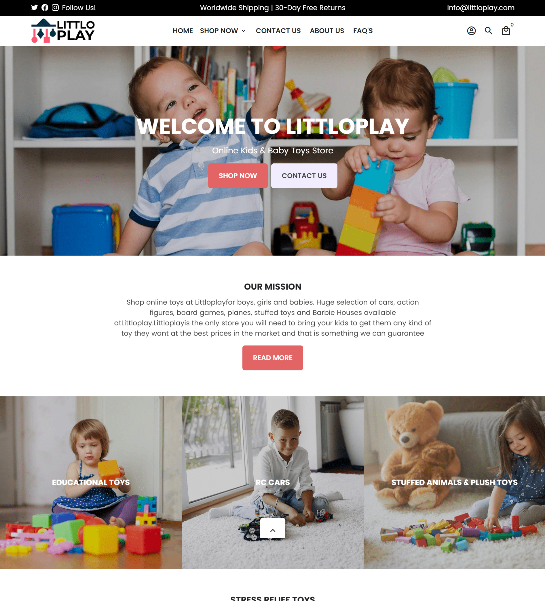 Baby toys outlet website