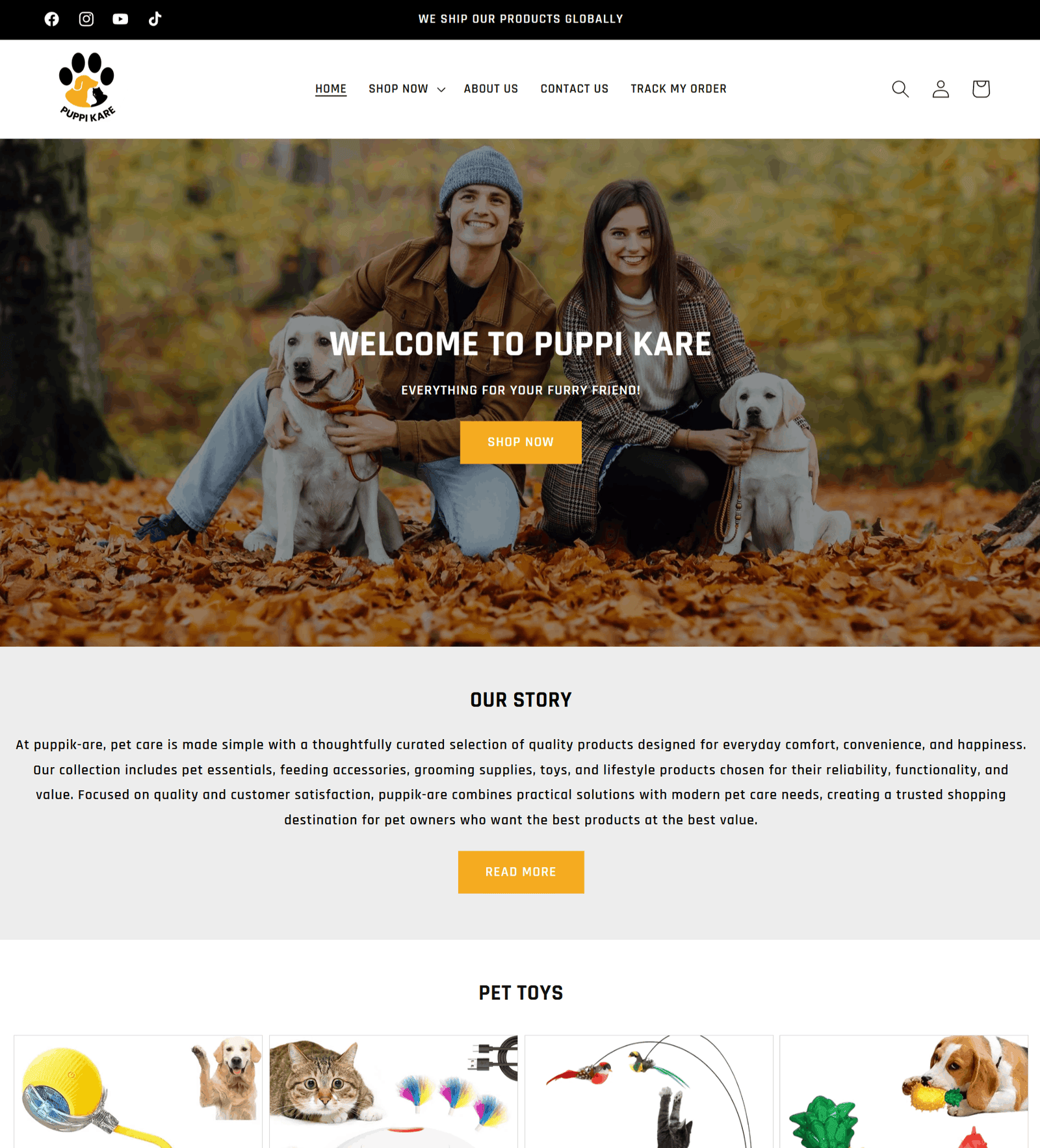 PuppiKare ( Pet, Dog Accessories Store)