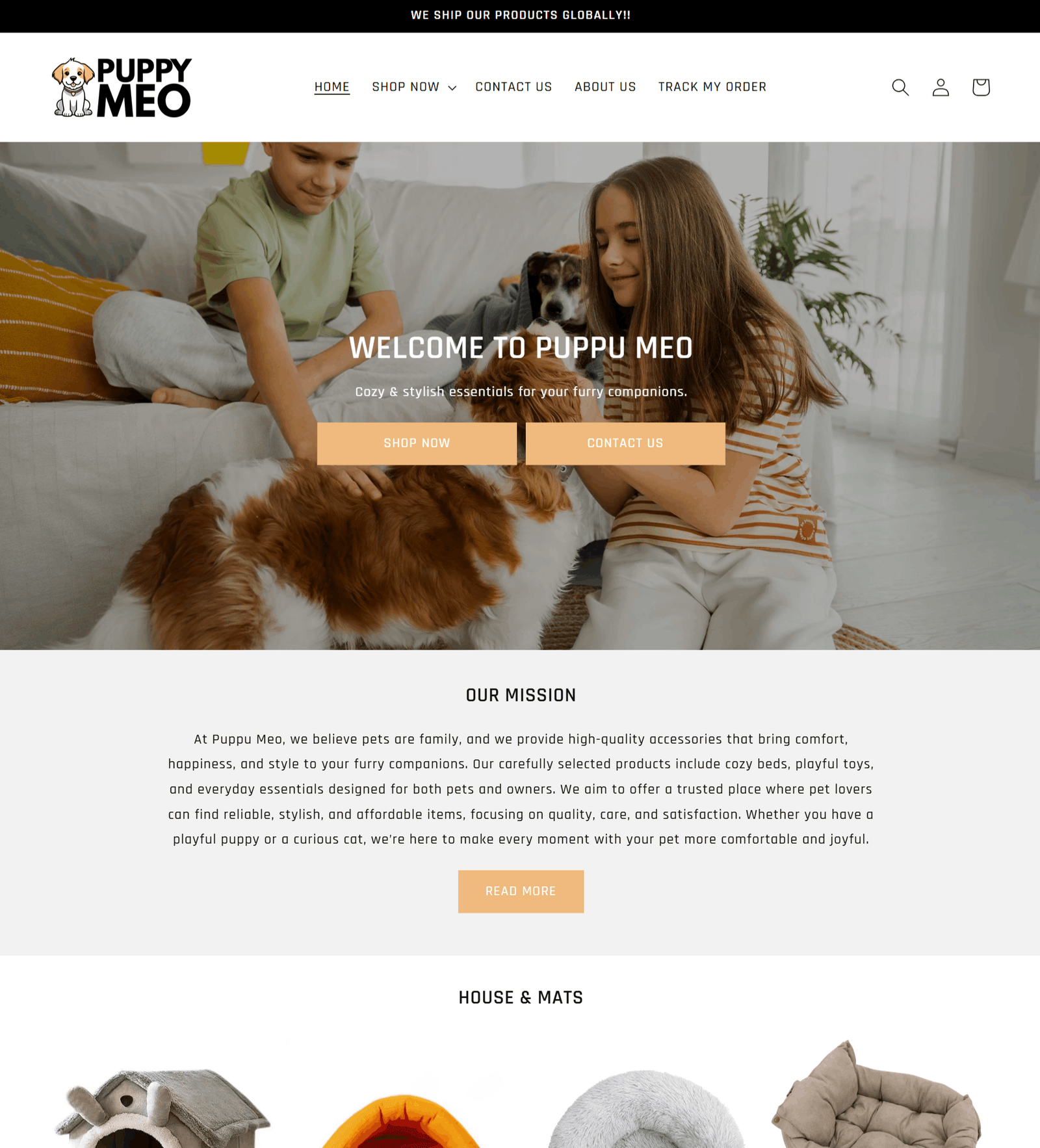 PuppyMeo ( Pet, Dog Accessories Store)
