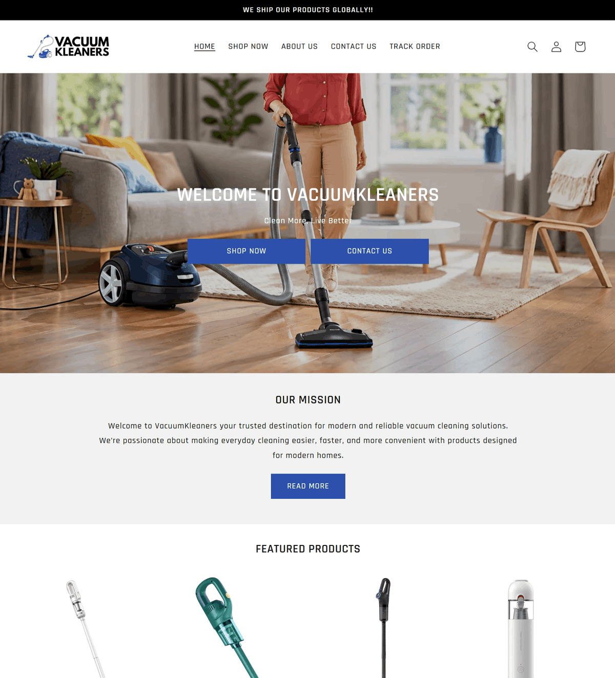 VacuumKleaners ( Home Cleaning Devices Store)