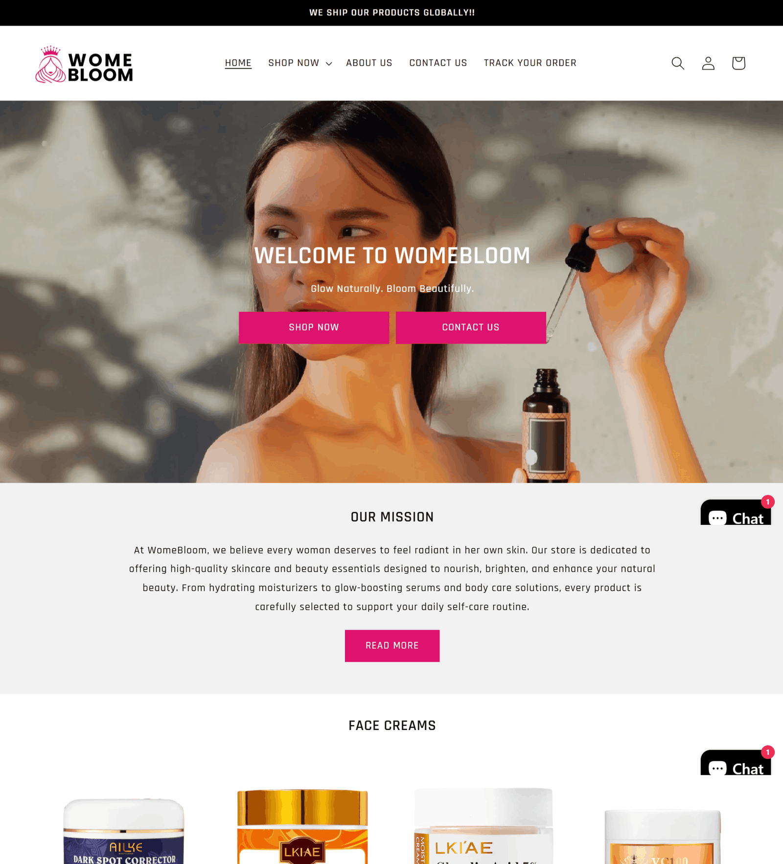 WomeBloom ( Bathbombs, Soaps & Skincare Store)