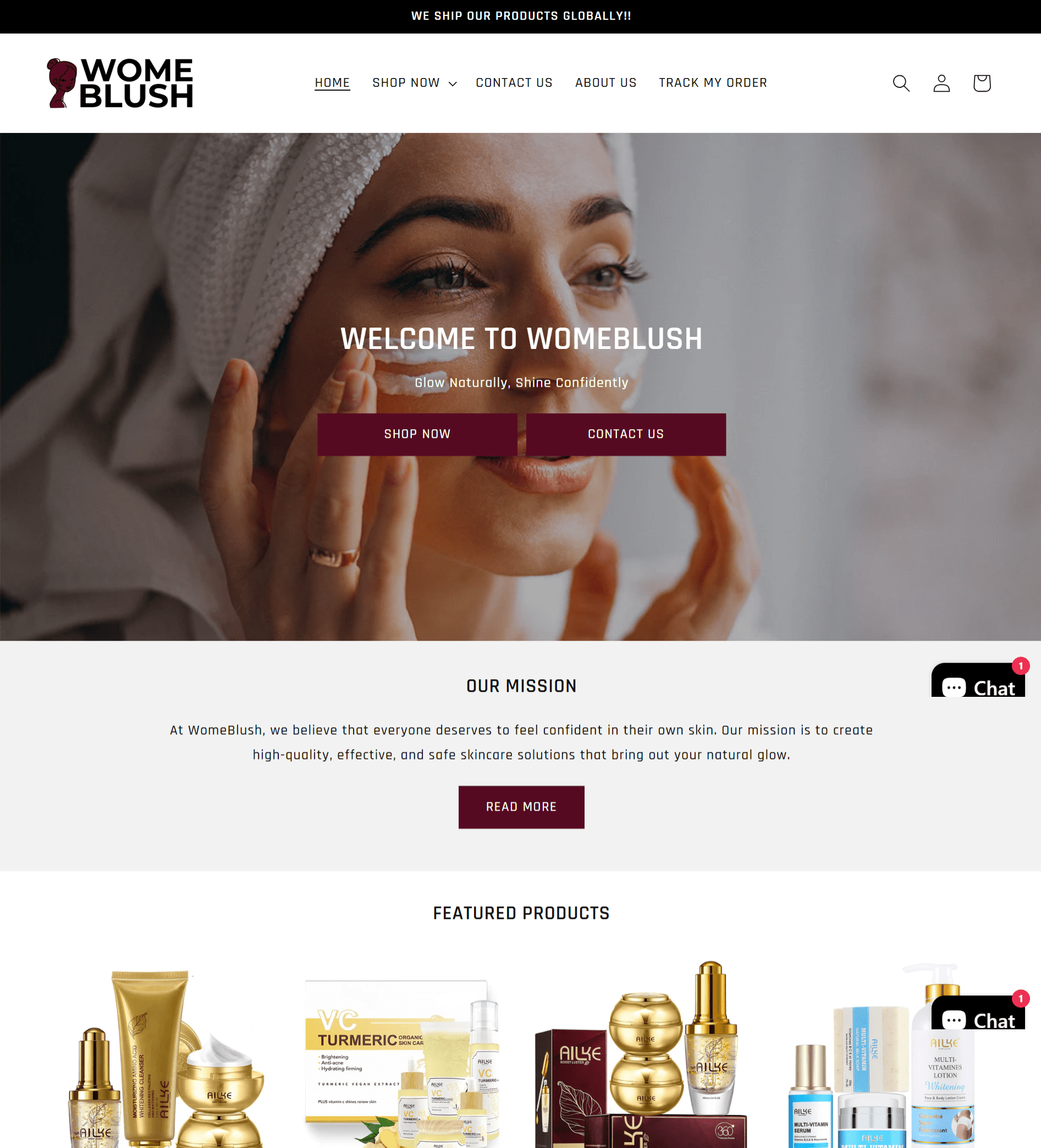 WomeBlush ( Bathbombs, Soaps & Skincare Store)