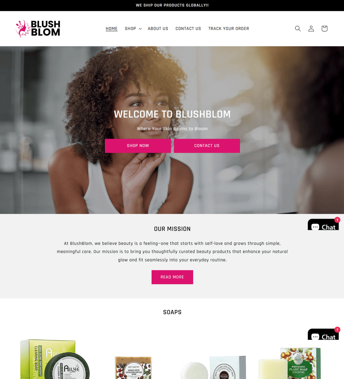 BlushBlom ( Bathbombs, Soaps &amp; Skincare Store)