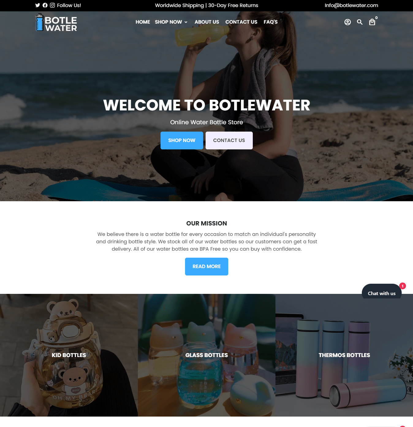 Botlewater (Water Bottle Store)