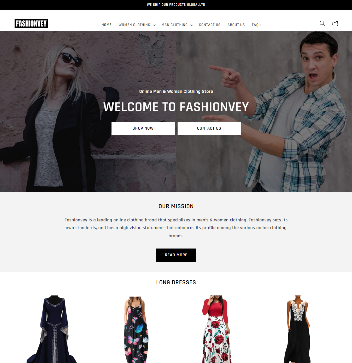 FashionVey ( Men & Women Clothing Store)