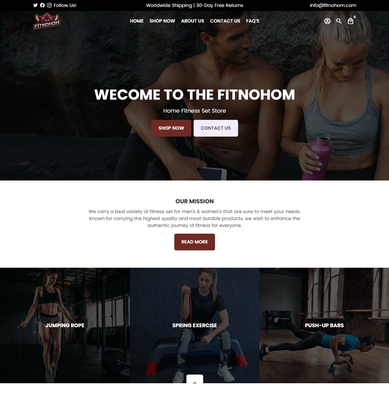 FitnoHom ( Home Fitness Set Store)