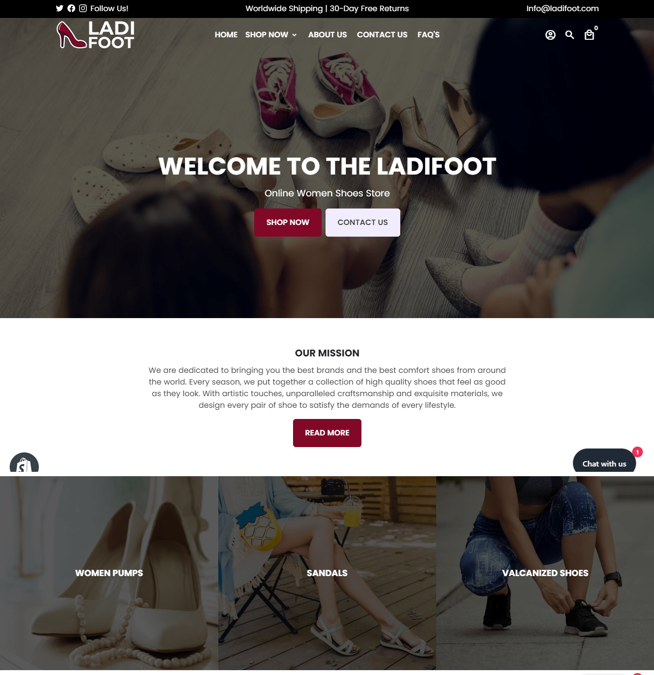 LadiFoot ( Women Shoe Store)