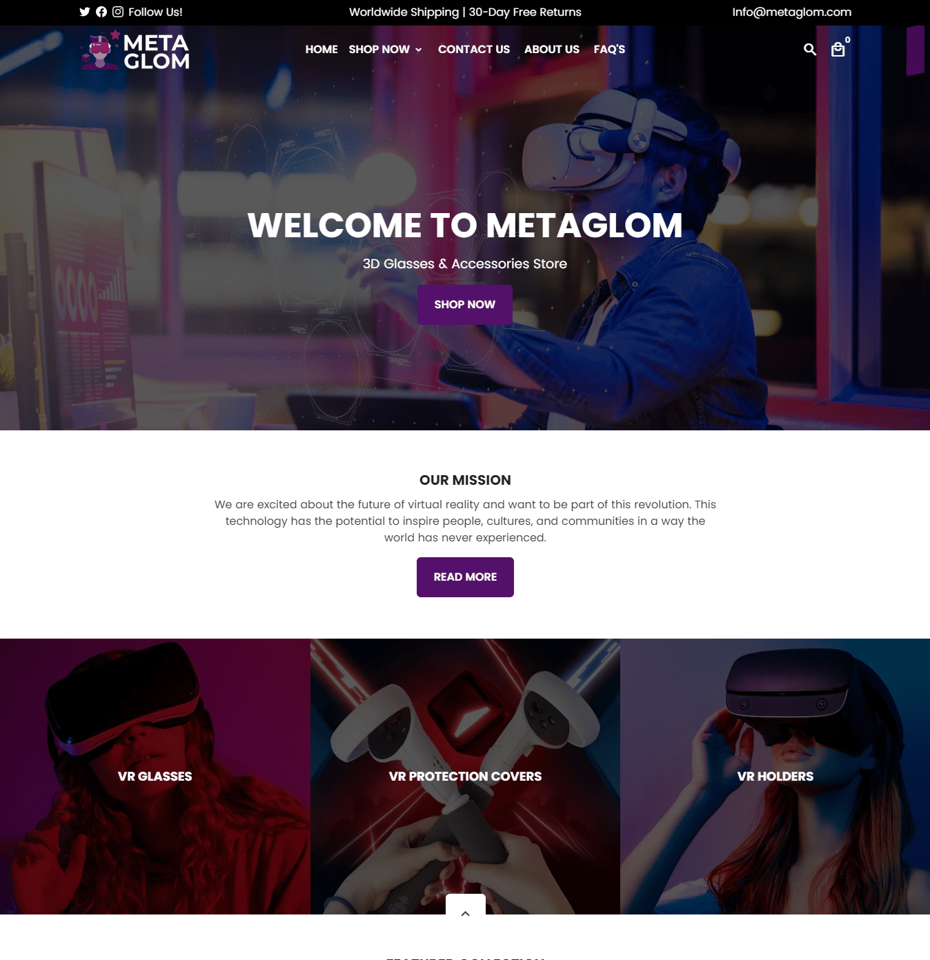 MetaGlom ( 3D Glasses & Accessories Store)