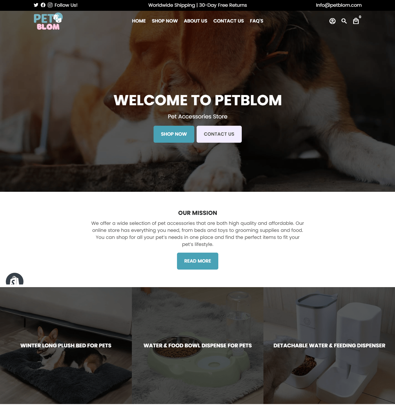 PetBlom ( Cat & Dog Pet Accessories Store)
